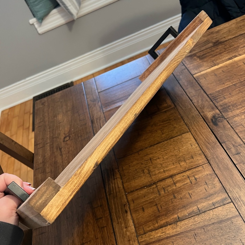 ✨Handmade Farmhouse Ottoman Coffee Table Serving Tray✨ - Picture 4 of 4